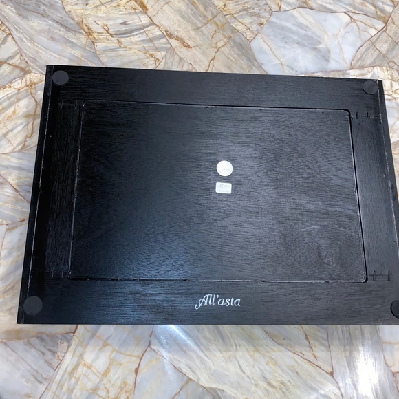 AWood Serving Tray With Cut Out Handles 12 by 16